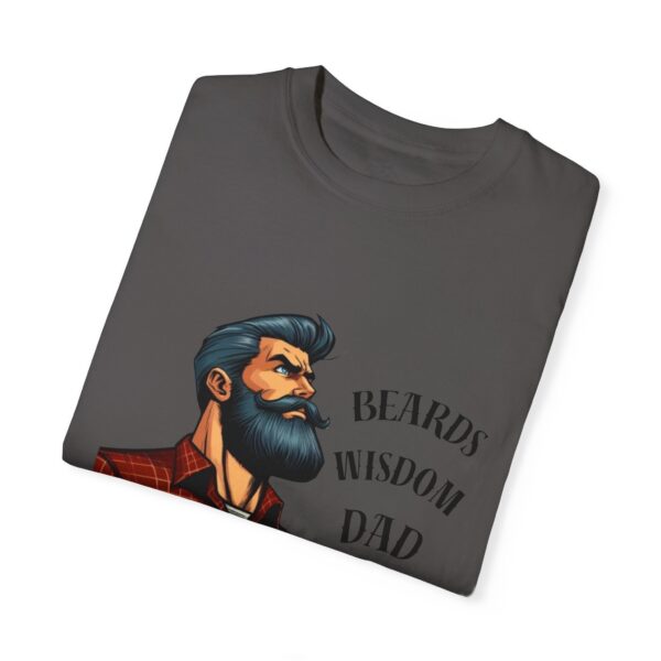 "Beards Wisdom Dad" T-shirt - Image 3
