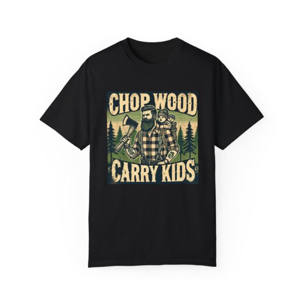 "Chop wood carry kids" T-shirt